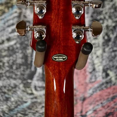 Epiphone Les Paul Special Double Cut Figured Bourbon Burst image 10