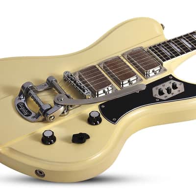 Schecter Ultra-III Ivory Pearl image 3