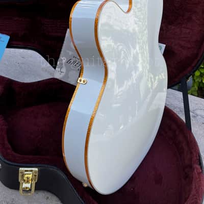 ♚TIMEWARP♚07 GRETSCH G-6136 DS WHITE FALCON♚Dynasonics♚Mother Pearl BLOCKS♚2.75" Body Depth ! image 19