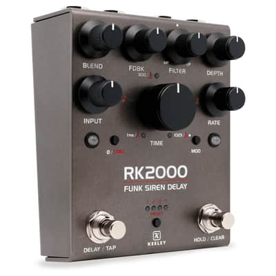 Keeley RK2000 Funk Siren Delay Guitar Effect Pedal image 2