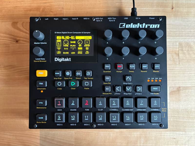 Elektron Digitakt 2020 - Black image 1