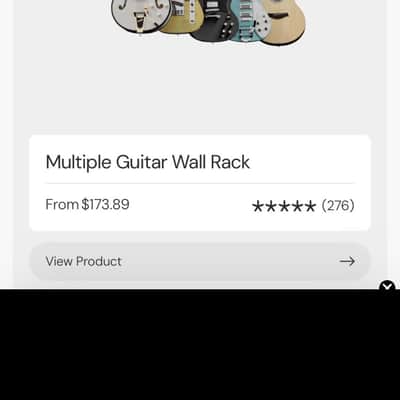 String Swing 15 Guitar Wall Rack Models  SW10RL-K And  SW5RL-K 2026 - Cherry image 10