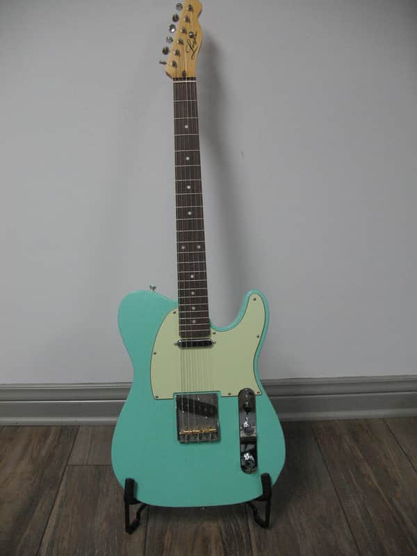 Logan Ash 52 Tele 2026 - Ocean Green nitro gloss lacquer image 1