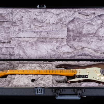 Fender American Ultra Stratocaster Maple Fingerboard Mocha Burst Left-Hand (890) image 7