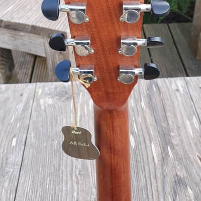 Cort AS-S5 NAT, Vollmassive Mini Jumbo Westerngitarre mit Fishman Preamp image 15