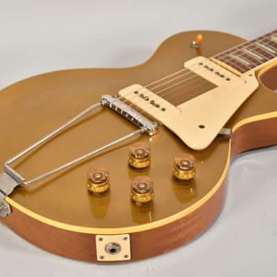 1952 Gibson Les Paul Goldtop Finish Trapeze Tailpiece Vintage Electric Guitar w/OHSC image 7