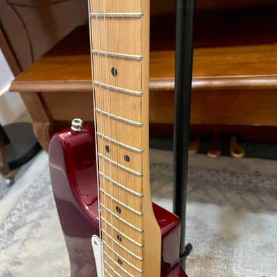 1991 Fender American Strat Burgundy image 9