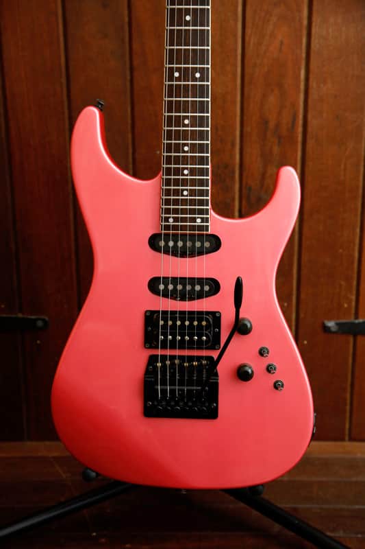Greco JJ-R1 Pink Electric Guitar Made in Japan 1985 Pre-Owned image 1