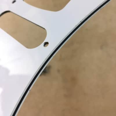 Lefty Vintage Spec Reissue 3-ply  Relic White Stratocaster Fender Pickguard Strat Aged Made in  USA image 16