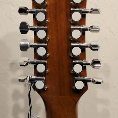 Oscar Schmidt OD312CESM Dreadnought Cutaway Style Mahogany Neck 12-String Acoustic-Electric Guitar image 25