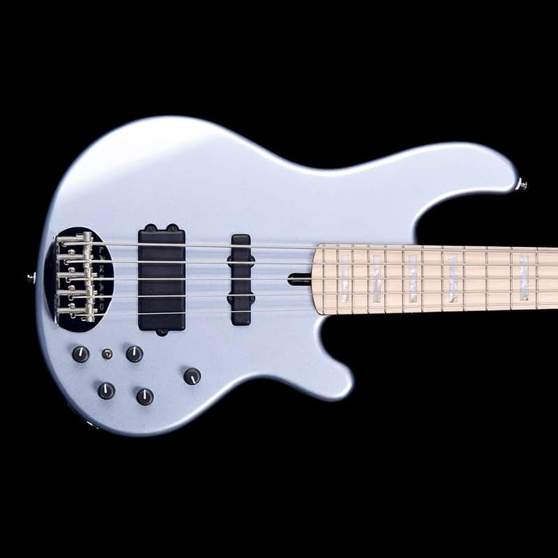 Lakland Skyline Series 55-02 Custom Ice Blue Metallic, Maple F…