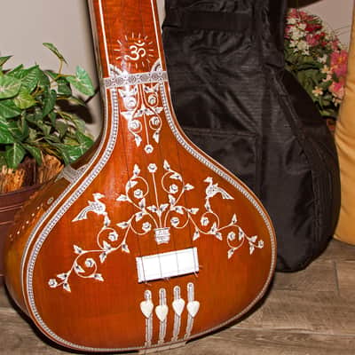 AB Satarmaker TMSP-ABS 58-Inch Professional Male 4-String Tanpura w/Gig Bag image 4