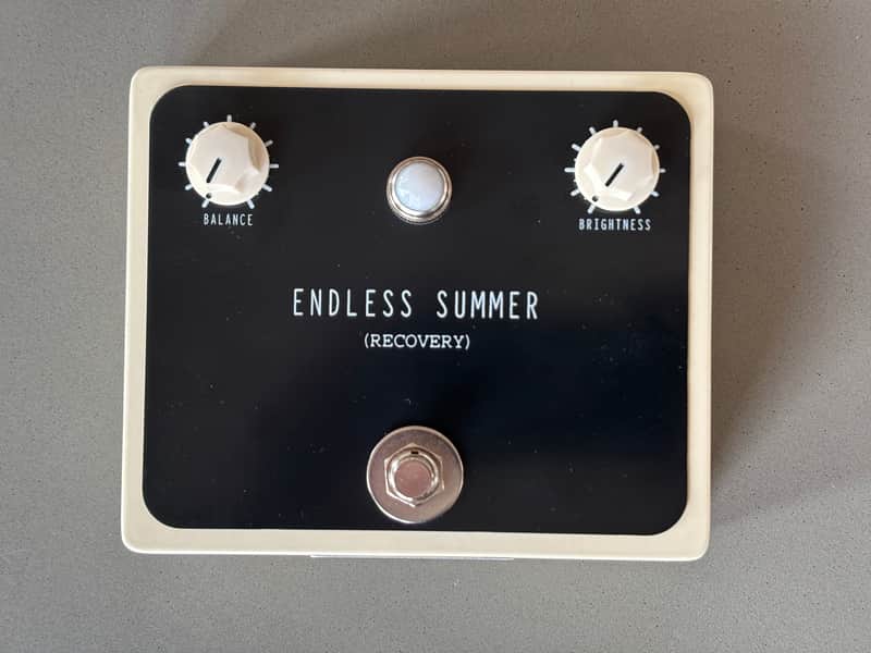 Recovery Effects Endless Summer Spring Reverb/Booster 2010s - Black image 1