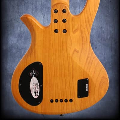 Schecter Riot 5 Session 5-String Bass Guitar Aged Natural Satin image 6