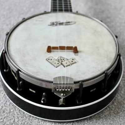 1930's Vintage JSR Le Domino Banjo Uke Ukulele image 7