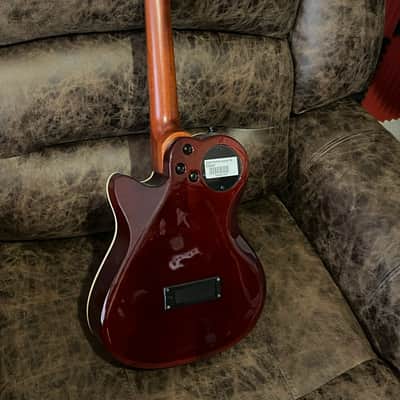 Godin MultiUke Tenor Ukulele with Electronics 2010s Natural High Gloss image 6