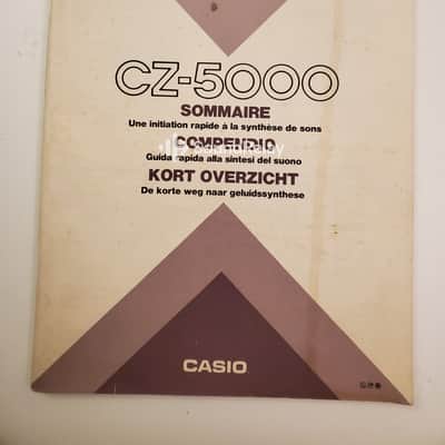 Casio CZ-5000 - Synth and Sequencer - Manual Included - Tested image 22