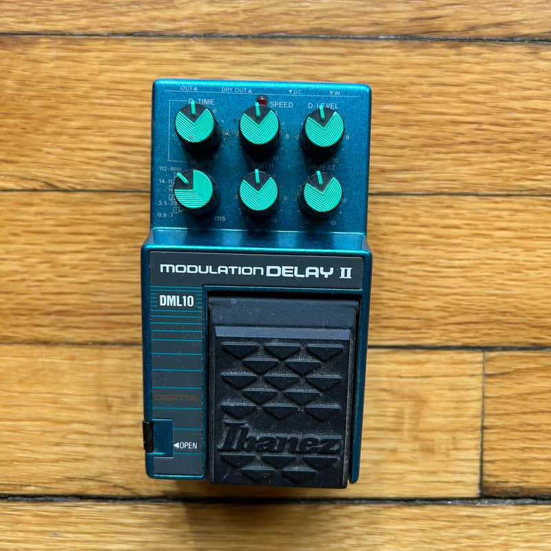 1980s Ibanez DML-10 Modulation Delay II Guitar Effects Pedal | Reverb