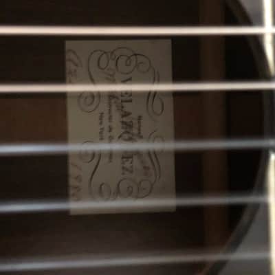 1980 Manuel Velazquez Classical Guitar 1980 Cedar image 3