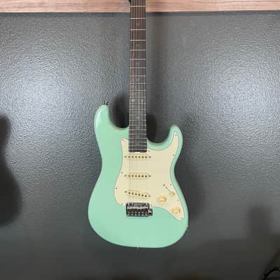 Schecter Nick Johnston USA CUSTOM SHOP Atomic Green 6 String SSS TRADITIONAL 2024 Tweed Case - *Authorized Dealer image 2