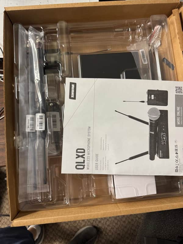 Shure QLXD14 Wireless Bodypack System H50 (534-598mhz) image 1