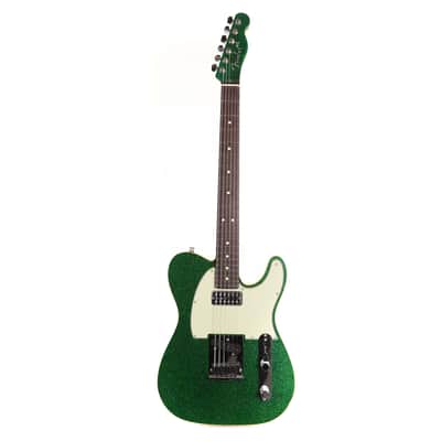 Fender Custom Shop Dual Stack HS Telecaster Green Sparkle Closet Classic image 2