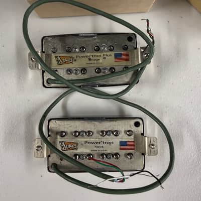 TV Jones Powertron Humbucker Set N 5.2k B 8.47k RARE Set! 2000's (P-338) image 2