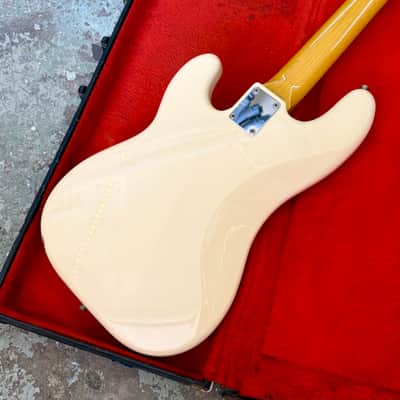 CIJ Fender PB-70 1999 Tokai era - Olympic white original vintage MIJ crafted in Japan 1970 precision bass image 13