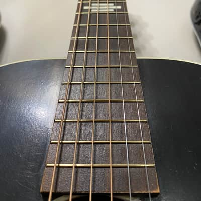 Harmony Stella Vintage 1950’s Parlor Sunburst Acoustic Guitar Made in USA image 4