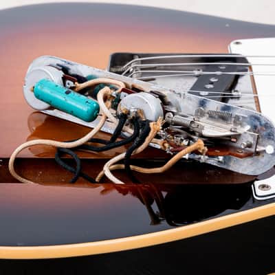 1983 Fender JV '62 Telecaster Custom TL62B-65 Sunburst w/ Case, Japan MIJ Fujigen image 19