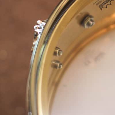 PDP 5x14 Concept Dual-beaded Brushed Brass Snare Drum - PDSN0514NBBC image 6