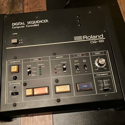Roland CSQ-100 Sequencer 1979 - 1983 - Black