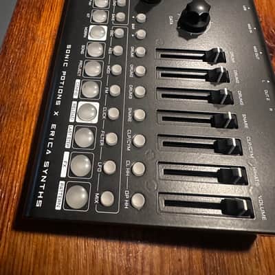 Erica Synths LXR-02 Digital Drum Synth 2021 - Black image 2