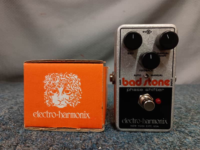 Electro-Harmonix Bad Stone Phase Shifter 2015 - Present - Black / Silver image 1