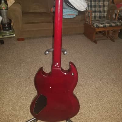 ESP LTD Viper-256 with Jatoba Fretboard 2018 - Present - See Thru Black Cherry image 4