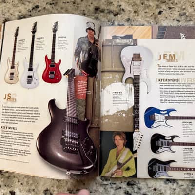 Ibanez Catalog Guitar Bass 2003 Jet King SZ S AX GAX RG JS Jem PGM iceman artist btb George Benson image 6