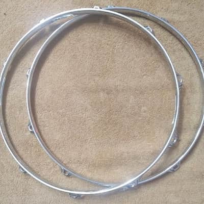 Unknown 14" rim 10 hole - Pair 2000's Chrome image 2