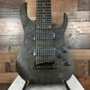 Ibanez Axe Design Lab RG9PB 9-String Electric Guitar, Transparent Gray Flat, 068