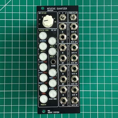 ADDAC System 207 Intuitive Quantizer - Black 2021 Quad Microtonal Just Intonation image 1