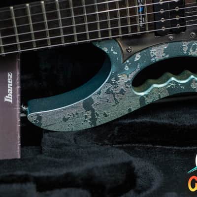 Ibanez JEM90HAM Steve Vai Signature 1998 Blue-Green Metallic Texture -VIDEOSOON- imagen 7
