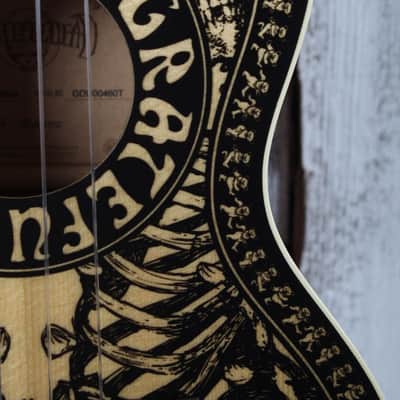 Alvarez Grateful Dead GDU26C Tattoo Limited Edition Ukulele with Gig Bag image 4