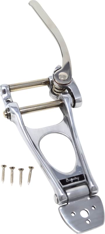 Bigsby Bigsby Tailpiece B12 with Tension Bar Polished Aluminum