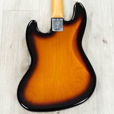 Mint Fender Gold Foil Jazz Bass, Ebony Fingerboard, 2-Color Sunburst image 8