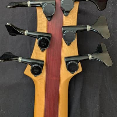 Roscoe SKB 6-string fretless bass image 8