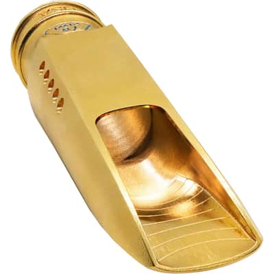 Theo Wanne GAIA 4 Tenor Saxophone Gold Plated Mouthpiece-6* (0.095") - Gold Plated image 3