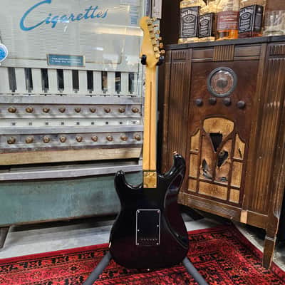 1980 Fender "The Strat" Black with matching headstock image 6