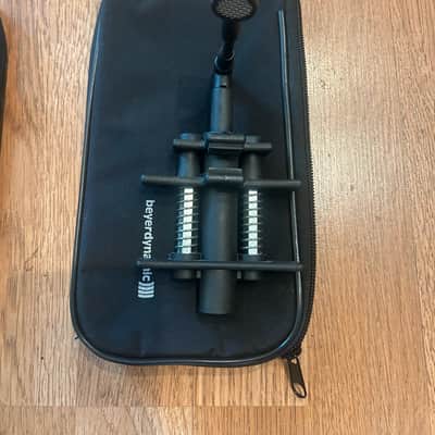 Pair - Beyerdynamic TG D58 Clip-On Cardioid Drum Condenser Microphone 2010s - Black image 3