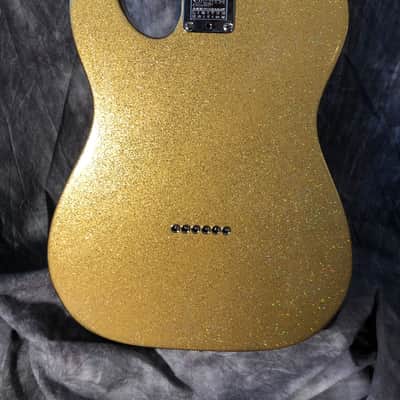 Fender Stratocaster Telecaster 1993 Gold Sparkle GC LE 29th Anniversary Matched Set image 21