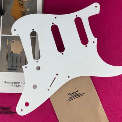 General Vintage Tone 1954 to 1956 Original HIPS “ Polystyrene “ Pickguard For Stratocaster®️ Pre CBS image 1
