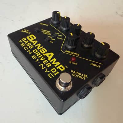 Tech 21 Sansamp Bass Driver D.I. 1994 - 2016 - Black image 2